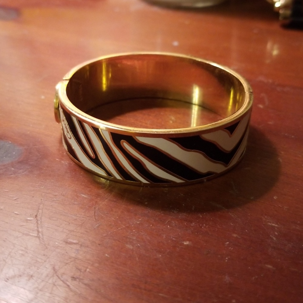 Like new Coach Zebra Bangle